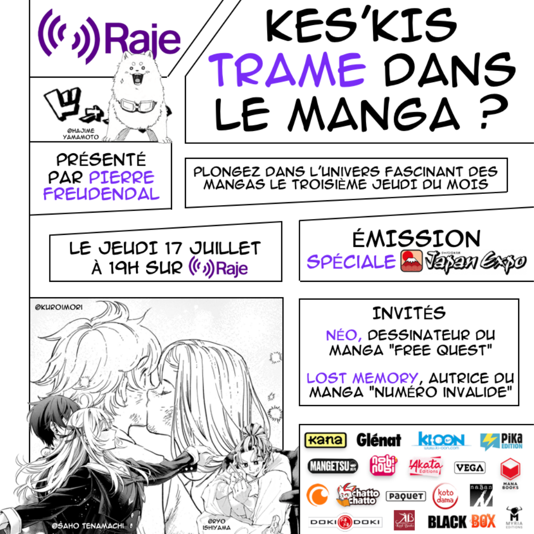 Kes'kis trame dans le manga ? - Spéciale Japan Expo